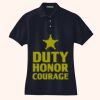 Women's Heavyweight Cotton Pique Polo Thumbnail