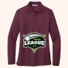 Women's Silk Touch Long Sleeve Polo Thumbnail