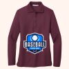 Women's Silk Touch Long Sleeve Polo Thumbnail