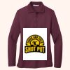 Women's Silk Touch Long Sleeve Polo Thumbnail