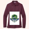Women's Silk Touch Long Sleeve Polo Thumbnail