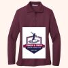 Women's Silk Touch Long Sleeve Polo Thumbnail