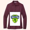 Women's Silk Touch Long Sleeve Polo Thumbnail