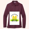 Women's Silk Touch Long Sleeve Polo Thumbnail
