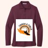Women's Silk Touch Long Sleeve Polo Thumbnail