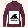 Women's Silk Touch Long Sleeve Polo Thumbnail
