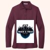 Women's Silk Touch Long Sleeve Polo Thumbnail