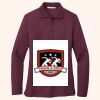 Women's Silk Touch Long Sleeve Polo Thumbnail