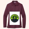 Women's Silk Touch Long Sleeve Polo Thumbnail