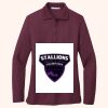 Women's Silk Touch Long Sleeve Polo Thumbnail