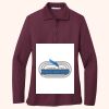Women's Silk Touch Long Sleeve Polo Thumbnail