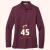 Women's Silk Touch Long Sleeve Polo Thumbnail