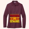 Women's Silk Touch Long Sleeve Polo Thumbnail