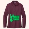 Women's Silk Touch Long Sleeve Polo Thumbnail