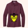 Women's Silk Touch Long Sleeve Polo Thumbnail