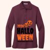 Women's Silk Touch Long Sleeve Polo Thumbnail