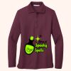 Women's Silk Touch Long Sleeve Polo Thumbnail