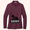 Women's Silk Touch Long Sleeve Polo Thumbnail