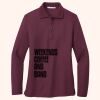 Women's Silk Touch Long Sleeve Polo Thumbnail