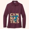 Women's Silk Touch Long Sleeve Polo Thumbnail
